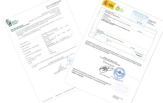 Certificado de calidad Piscinas de poliéster y fibra de vidrio Alma